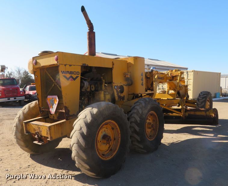 image for item FB9752 1970 Wabco 444  motor grader