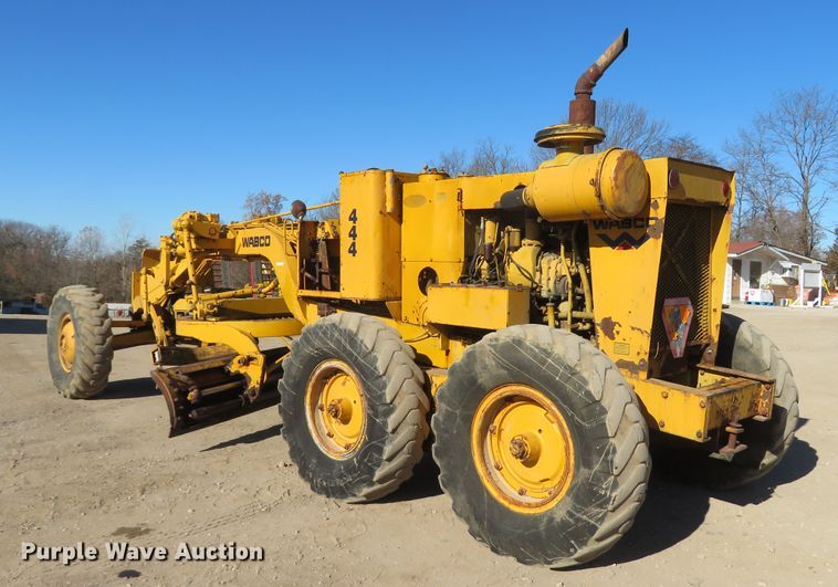 image for item FB9752 1970 Wabco 444  motor grader