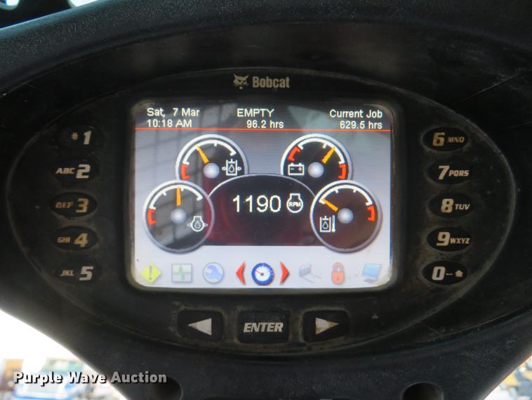 image for item FP9459 2015 Bobcat T550  tracked skid steer loader