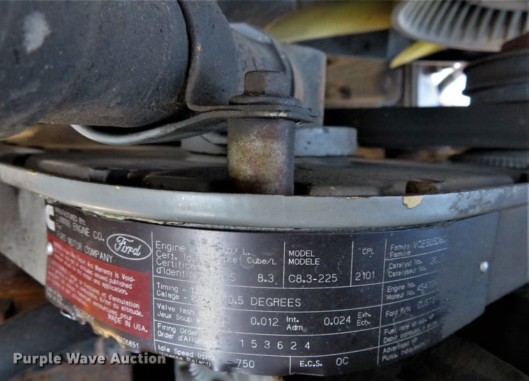 image for item FP9484 1997 Ford L8000  dump truck