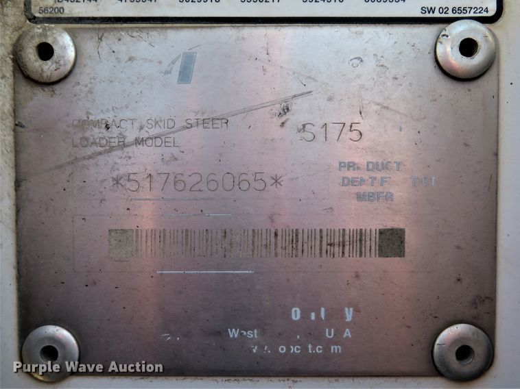 image for item FP9489 2001 Bobcat S175  skid steer loader