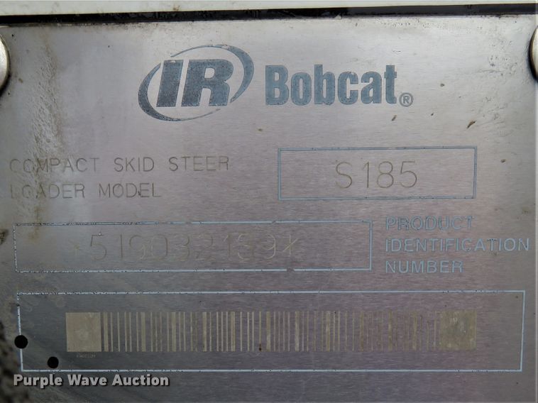 image for item FP9499 2002 Bobcat S185  skid steer loader