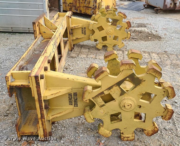 image for item GB9070 American Compaction  wheel compactor