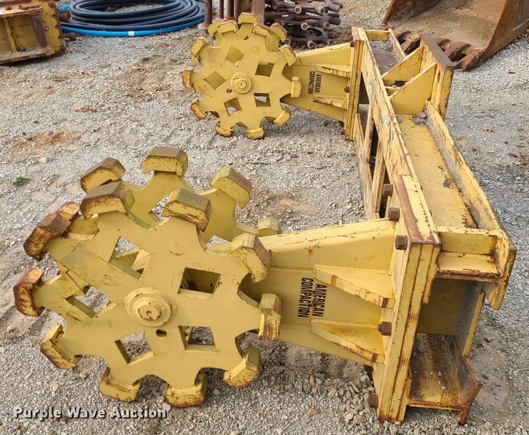 image for item GB9070 American Compaction  wheel compactor