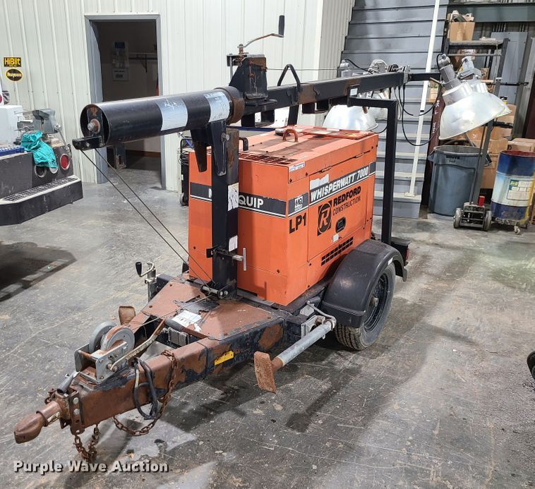 image for item GB9082 Multiquip Whisperwatt 7000  light plant