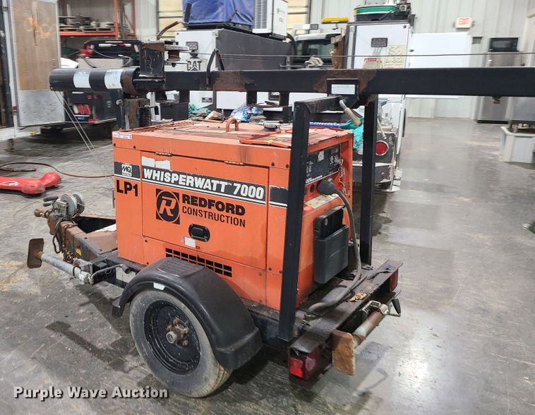 image for item GB9082 Multiquip Whisperwatt 7000  light plant