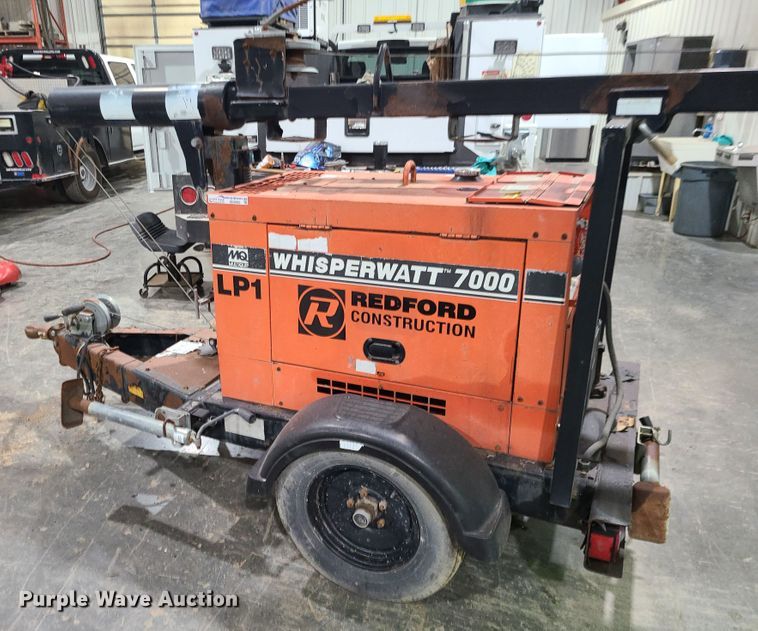 image for item GB9082 Multiquip Whisperwatt 7000  light plant