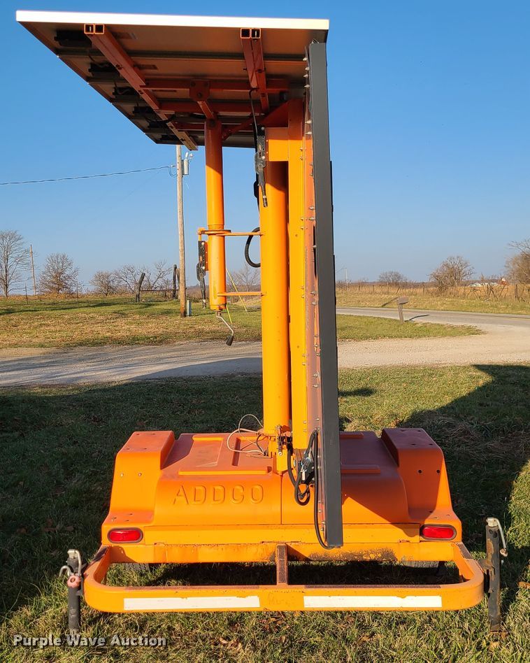 image for item GB9097 Addco  message board trailer