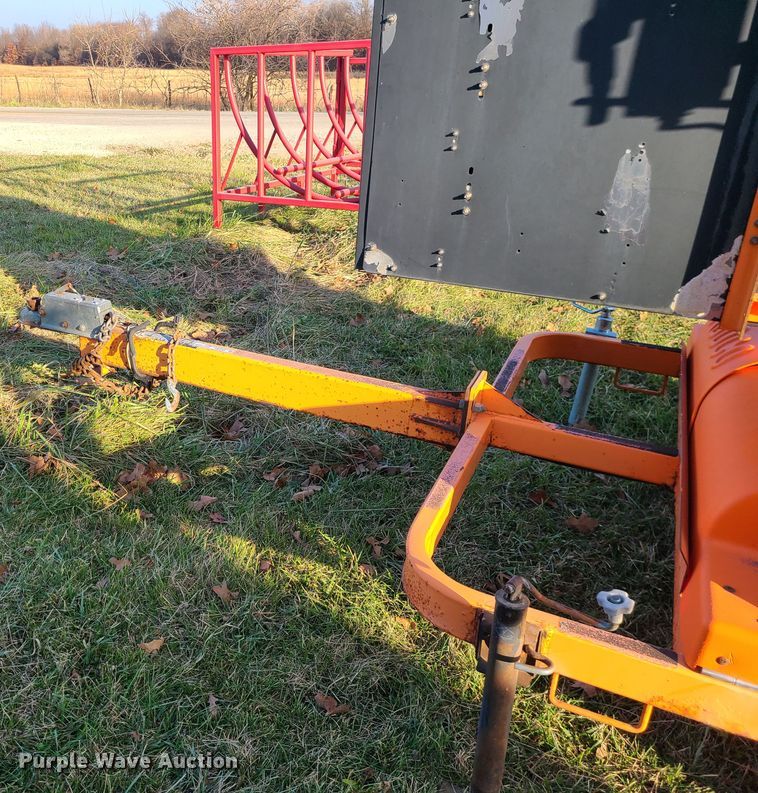 image for item GB9097 Addco  message board trailer