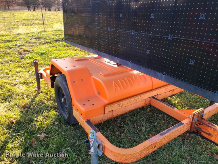 image for item GB9097 Addco  message board trailer