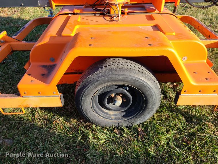 image for item GB9097 Addco  message board trailer