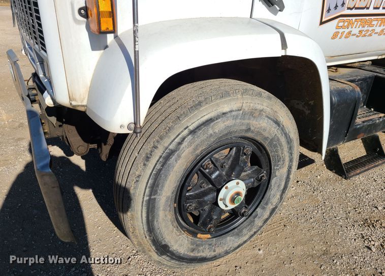 image for item GB9129 1990 GMC TopKick  utility / service truck