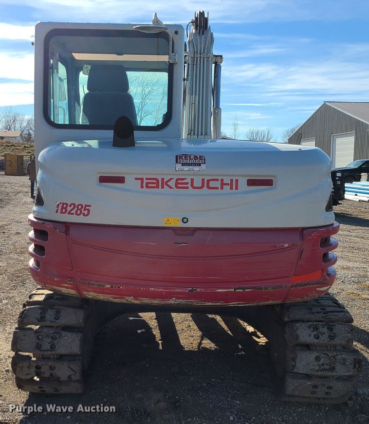 image for item GB9134 Takeuchi TB285  mini excavator