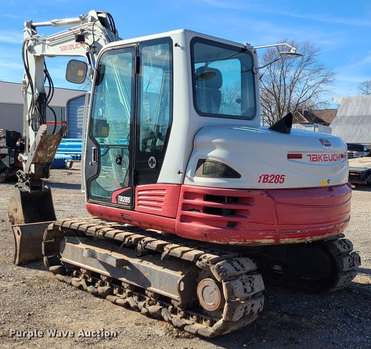 image for item GB9134 Takeuchi TB285  mini excavator