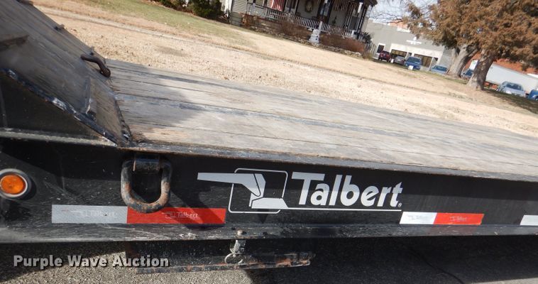 image for item GH9200 2016 Talbert TDW-35-FG-T1-DVTL  drop deck equipment trailer