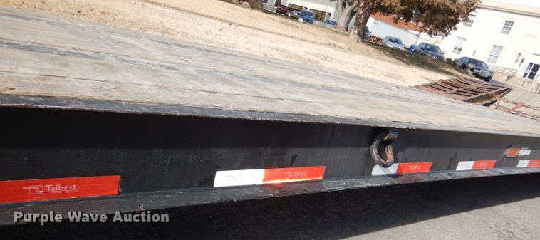 image for item GH9200 2016 Talbert TDW-35-FG-T1-DVTL  drop deck equipment trailer