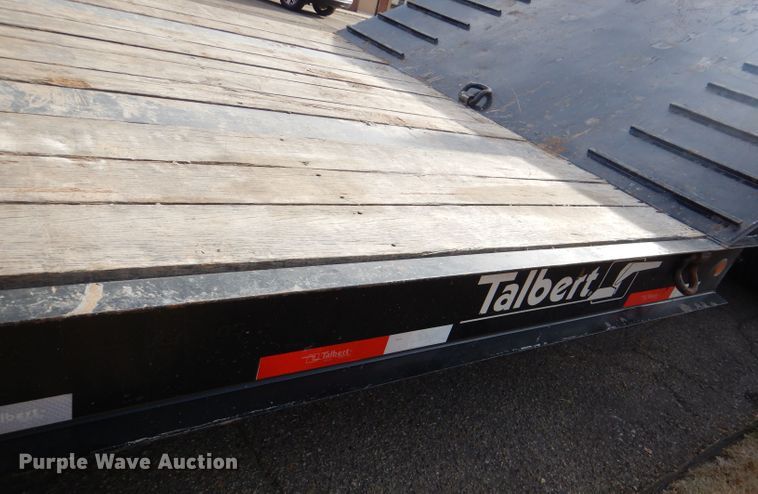 image for item GH9200 2016 Talbert TDW-35-FG-T1-DVTL  drop deck equipment trailer