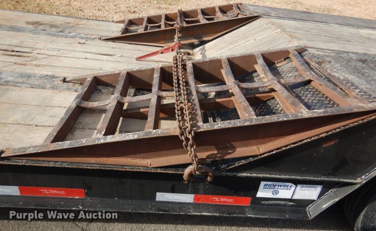 image for item GH9200 2016 Talbert TDW-35-FG-T1-DVTL  drop deck equipment trailer