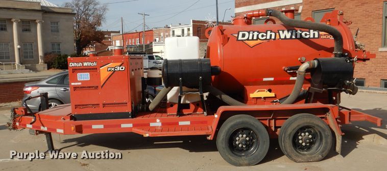 image for item GH9201 2018 Ditch Witch FX30  vacuum excavator
