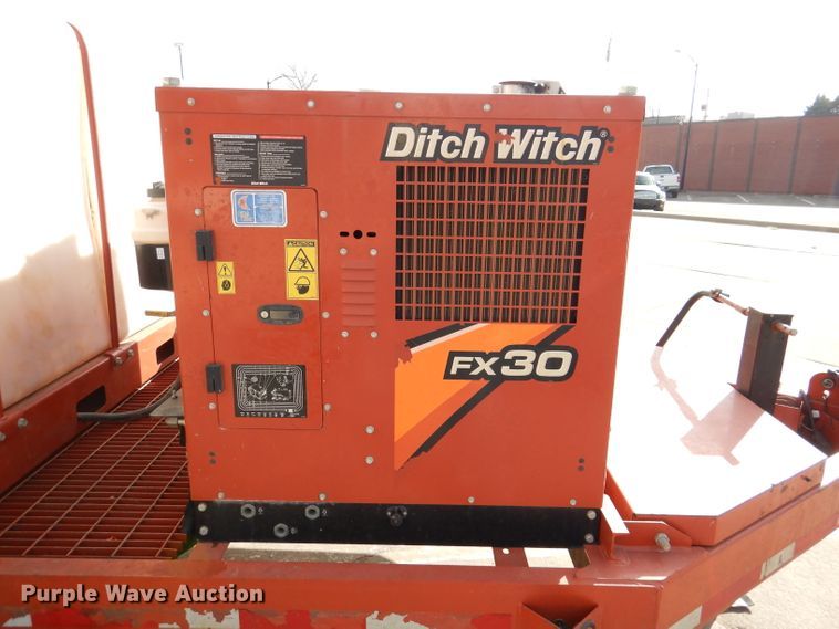 image for item GH9201 2018 Ditch Witch FX30  vacuum excavator