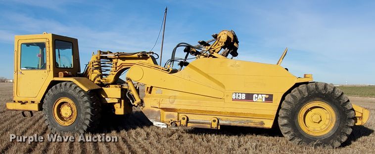image for item GK9982 1980 Caterpillar 613B  elevating scraper