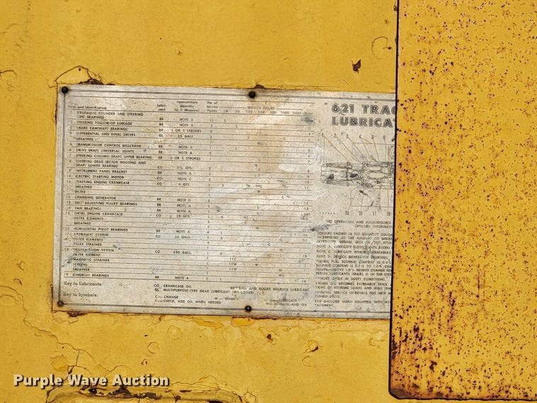 image for item HF9259 Caterpillar 621  scraper