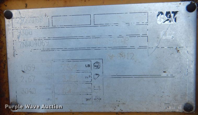 image for item HU9338 2011 Caterpillar 930H  high lift wheel loader