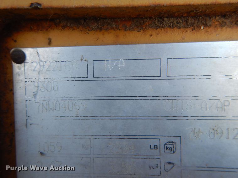 image for item HU9338 2011 Caterpillar 930H  high lift wheel loader