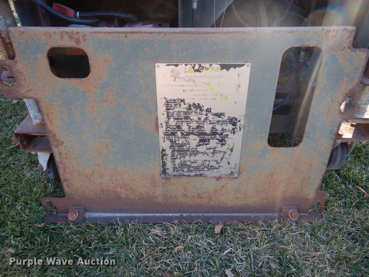 image for item IB9510 1994 Miller Spreader RRR70D  concrete saw