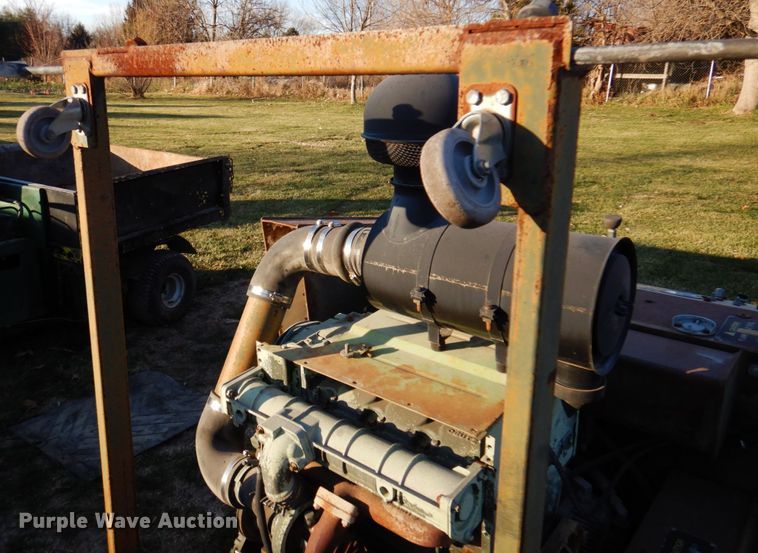 image for item IB9510 1994 Miller Spreader RRR70D  concrete saw