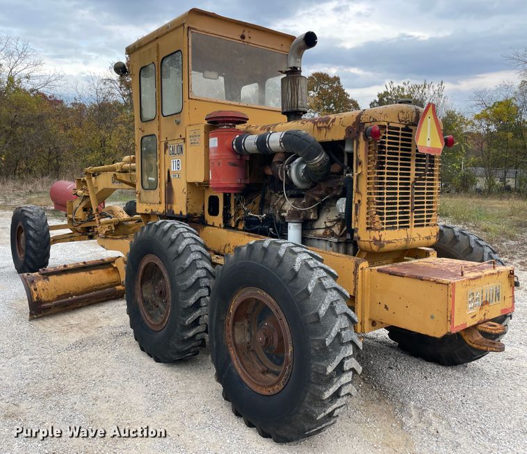 image for item ID9544 1966 Galion 118B  rigid frame motor grader