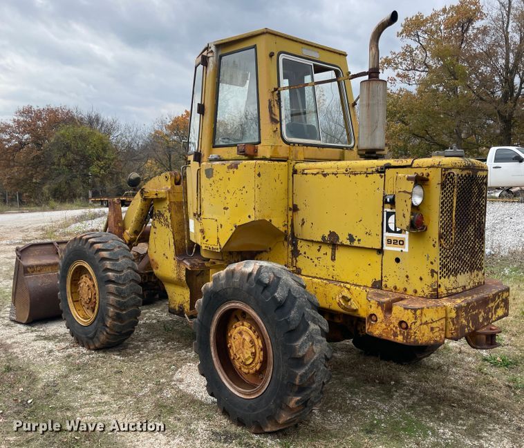 image for item ID9545 1973 Caterpillar 920  wheel loader