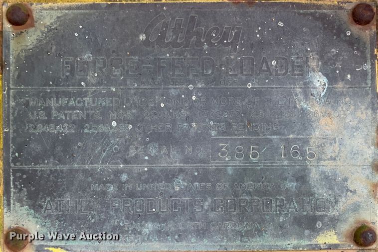 image for item ID9547 Atheys  windrow elevator