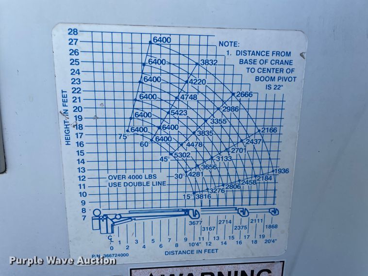 image for item ID9558 2009 International 4300  utility / service truck