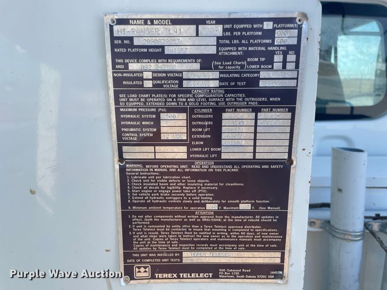 image for item ID9573 2010 Freightliner M2 106  bucket truck