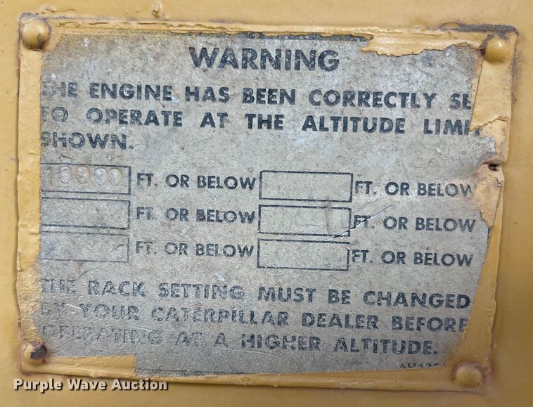 image for item ID9581 1974 Caterpillar D8H  dozer