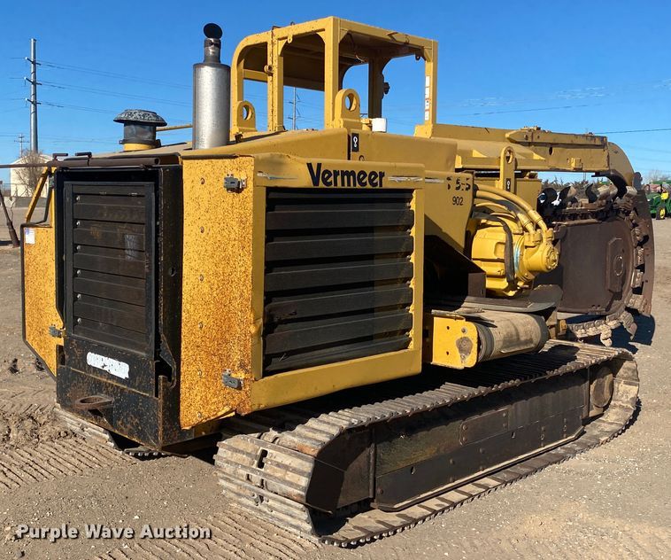 image for item IG9254 1999 Vermeer T555  trencher