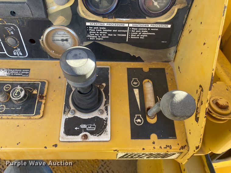 image for item IG9254 1999 Vermeer T555  trencher