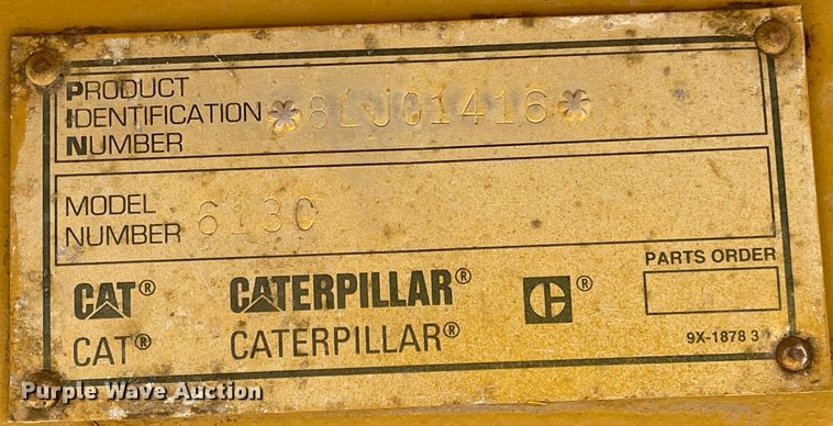 image for item IJ9517 1996 Caterpillar 613C Series II  elevating scraper
