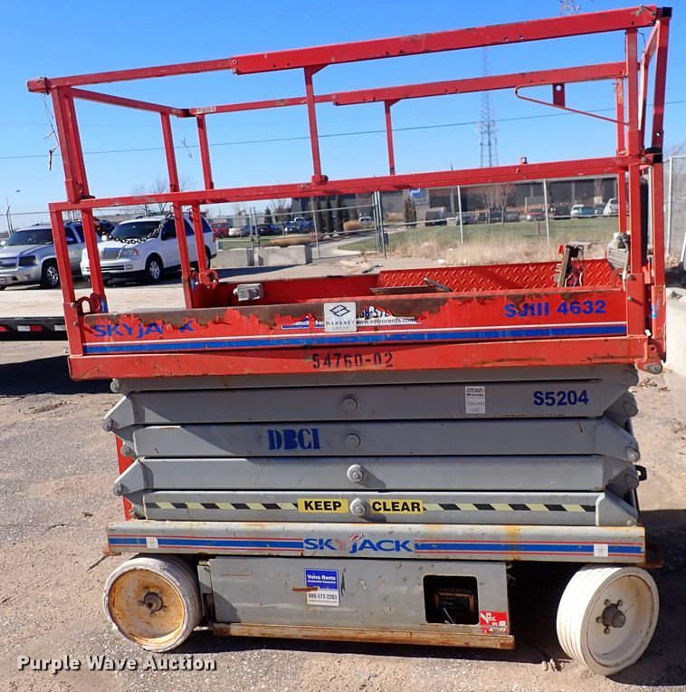 image for item IN9044 2008 Skyjack SJ4632  scissor lift