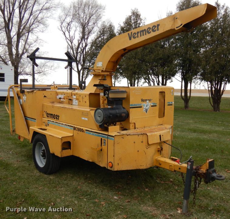 image for item IO9551 Vermeer BC1800A  wood chipper