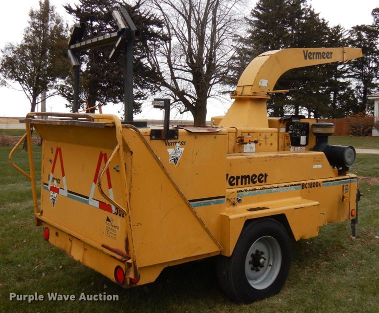 image for item IO9551 Vermeer BC1800A  wood chipper
