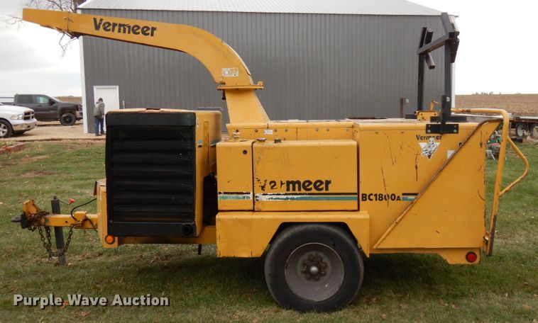 image for item IO9551 Vermeer BC1800A  wood chipper