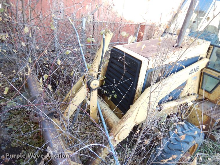 image for item IO9587 1986 Caterpillar 416  backhoe