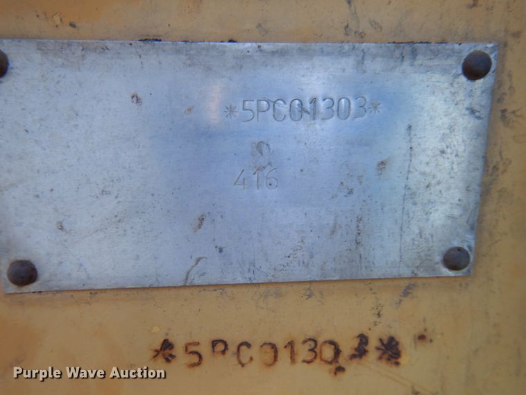 image for item IO9587 1986 Caterpillar 416  backhoe