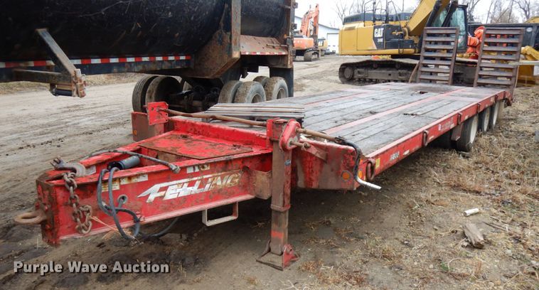 image for item IO9589 2004 Felling FT-50-3 LP  equipment trailer