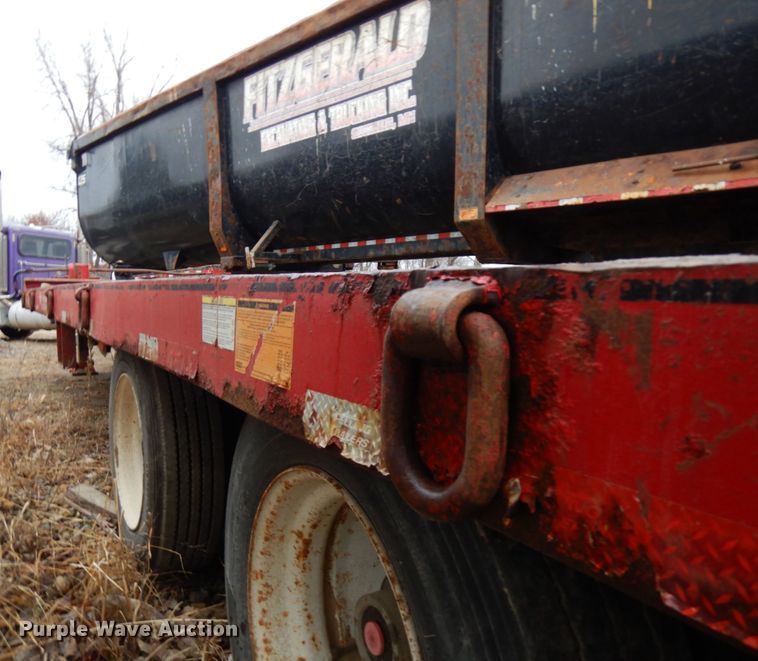 image for item IO9589 2004 Felling FT-50-3 LP  equipment trailer