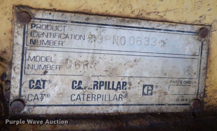image for item IO9593 1997 Caterpillar D6R LGP  dozer