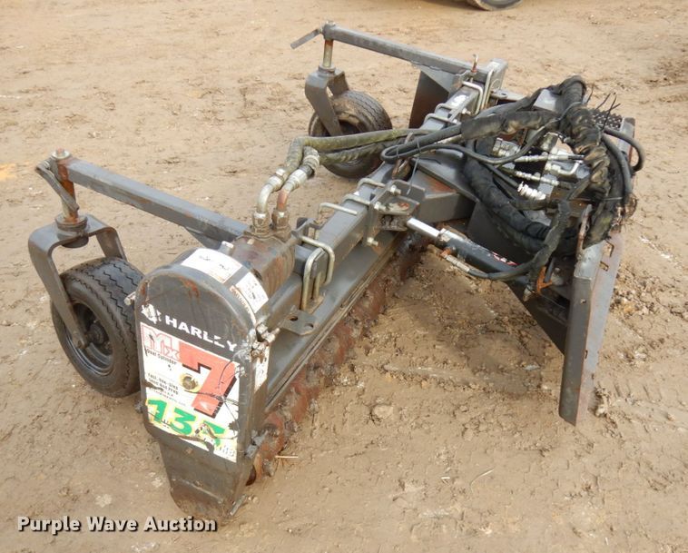 Harley MX7 7'W skid steer box rake in Goodhue, MN | Item IO9602 sold ...