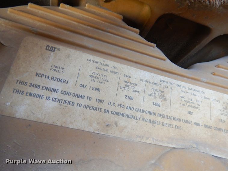 image for item IO9606 1997 Caterpillar D8R  dozer